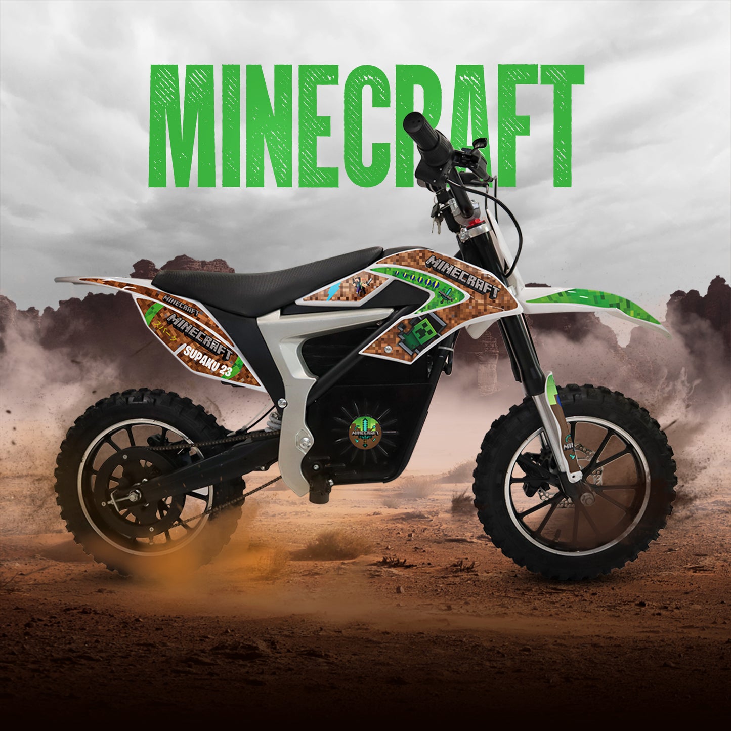 MINEECRAFT Sticker Kit - SUPAKU BIKES