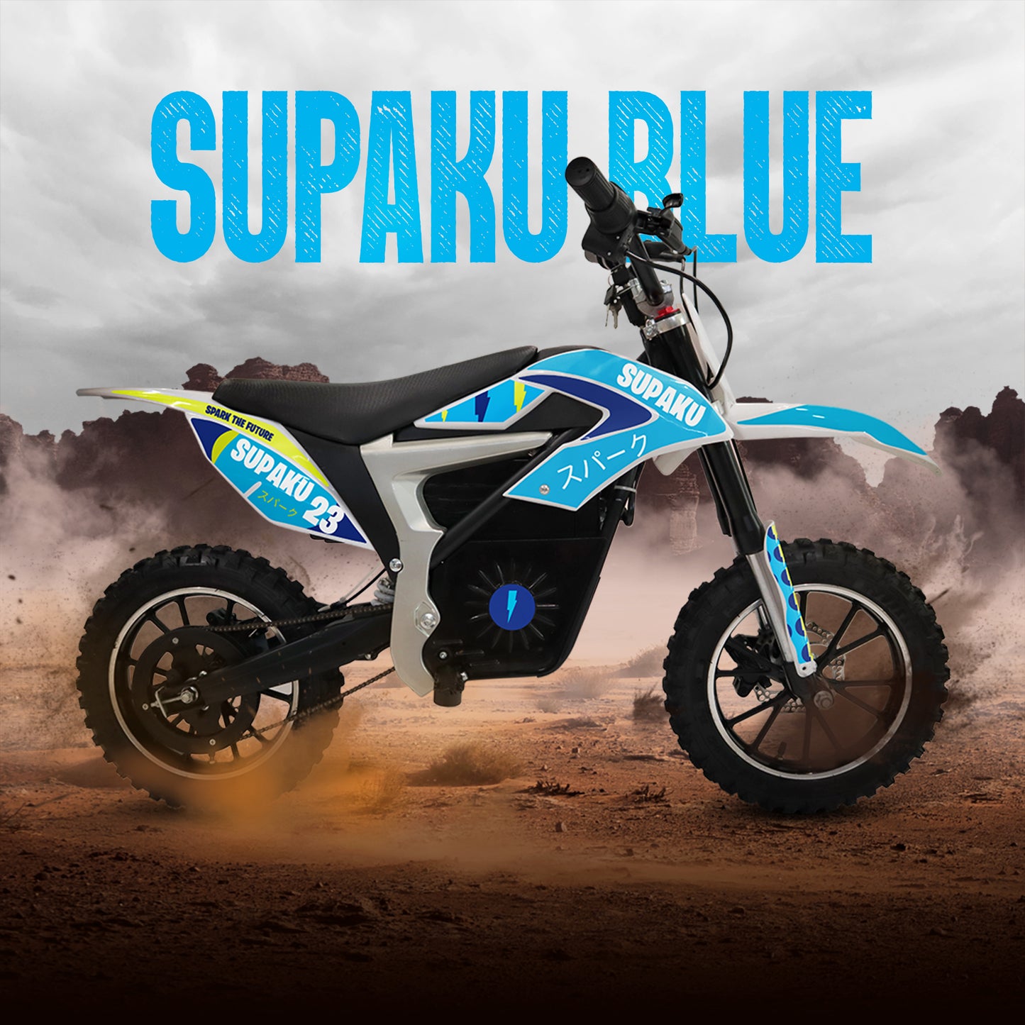 OG BLUE Sticker Kit - SUPAKU BIKES